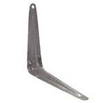 Tuff Stuff 40006 Gray Enamel 6" x 8" Shelf Bracket