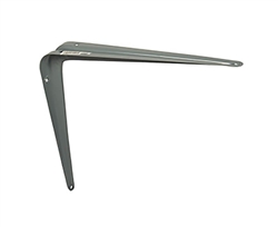 Tuff Stuff 40010 Gray Enamel 10" x 12" Shelf Bracket