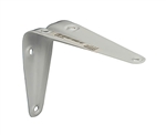 Tuff Stuff 40203 White Enamel 3" x 4" Shelf Bracket