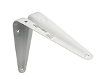 Tuff Stuff 40204 White Enamel 4" x 5" Shelf Bracket