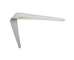 Tuff Stuff 40206 White Enamel 6" x 8" Shelf Bracket