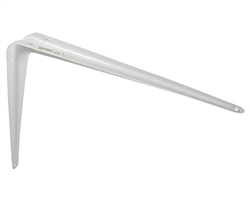 Tuff Stuff 40212 White Enamel 12" x 14" Shelf Bracket