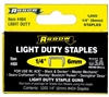 Arrow Fastener, 404, 1000 Pack, 1/4" Light Duty Staple, Wide Crown