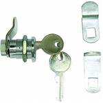 Wilson, 4061B, Chrome Plated, Disc Tumbler Cam Lock Mail Box Lock