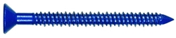 Tuff Stuff, 50161, Tapcon, 25 Pack, 3/16" x 1-1/4" Phillips Flat Head Concrete Screw Anchor Blue