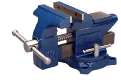 Wilton 50504 Workshop Vise with Swivel Base, 4-1/2-in Jaw Width, 4-in Jaw Opening, 2-3/8-in Throat