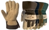 Wells Lamont, 5130L, Large, Men's, Suede Cowhide Leather Palm Glove