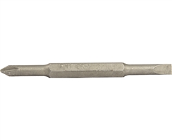 Tuff Stuff, 53312, Replacement Tip Bit For 6 In 1 Screwdriver #1 Phillips - 3/16" Slotted, 1/4" Hex Shank