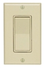 Leviton, 5672-2, Ivory LIGHTED Illuminated Decora Rocker Wall Switch Single Pole