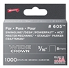 Arrow, 60530, 1000 Pack, 5/16" Heavy Duty Staple, Wide Crown, Fits Swingline/Desa/Powerfast