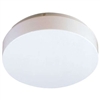 650-NC-54, 22 Watt & 32 Watt (54 Watt), 14" D x 3" Depth, Circline Round Floating Fixture, Smooth White Molded Acrylic Drum