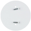 Westinghouse, 70065, 4-3/4" White Blank Outlet Cover Plate Concealer