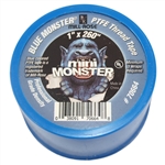 MILL-ROSE, 70664, 1" x 260" Blue Monster PTFE Thread Seal Tape, Plumbers Teflon Tape
