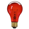 Westpointe 70804 25A19/TR 25 Watt 120 Volt Transparent Red Party Light Bulb