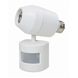 Bright Way, 74239, Screw In 180Â° Motion Activated Outdoor Light Control