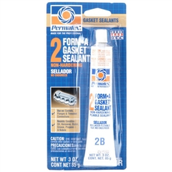 Permatex, 80016, 3 OZ Tube Form-A-Gasket #2 Sealant, Non Hardening Formula