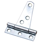 Tuff Stuff 86252 Zinc Plated Standard Duty 2" T-Hinges (1 Pair)