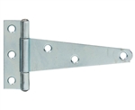 Tuff Stuff 86254 Zinc Plated Standard Duty 4" T-Hinges (1 Pair)