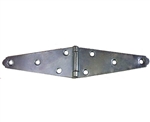 Tuff Stuff 86364 Zinc Plated 4" Standard Duty Strap Hinges With Screws (1 Pair)