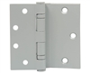 Tuff Stuff 86442 Prime Coated 4-1/2" Ball Bearing Half Surface Hinges With Machine Bolts, Nuts, And Wood Screws (1 Pair)