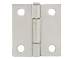 Tuff Stuff 86715DC Dull Chrome 1-1/2" Loose Pin Utility Hinge With Screws (1 Hinge)