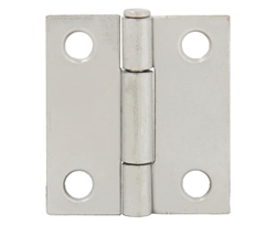 Tuff Stuff 86715DC Dull Chrome 1-1/2" Loose Pin Utility Hinge With Screws (1 Hinge)