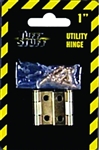 Tuff Stuff 86720 Polished Brass Plated 2" Loose Pin Utility Hinge With Screws (1 Hinge)