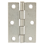 Tuff Stuff 86725DC Dull Chrome 2-1/2" Loose Pin Utility Hinge With Screws (1 Hinge)