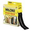 Velcro 90081, Black,  3/4 x 15 ft. Roll, Sticky Back Hook and Loop Fastener Tape with Dispenser