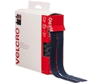 Velcro 90084, Navy, 3/4" x 15' FT Roll, Sticky Back Hook and Loop Fastener Tape with Dispenser