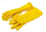 My Helper, 931S, Small, One Pair, Yellow, Household Reusable Latex Glove
