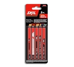 Skil 94905, 5 Piece U-Shank Jigsaw Blade Set, Genereal Purpose