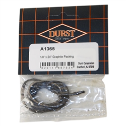 Durst A1365 1/8" x 24" Graphite Valve Stem Packing String