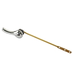 Durst A1933STU Universal Toilet Tank Lever With Brass Plated Lever Arm And Metal Spud And Nut