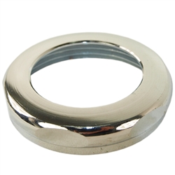 Aqua Plumb 3100140 Polished Chrome Finish 1-1/2" x 1-1/4" Brass Slip-Joint-Nut