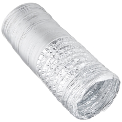 Aqua Plumb AVH48 Globalflex Aluminum 4X8 Multi-Ply Dryer Vent Duct Flexible Hose