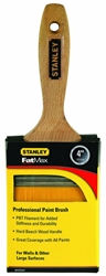 Stanley FatMax, BPST02537, PBT 4" Beavertail Flat Sash Professional Paint Brush