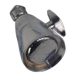 Aqua Plumb C0203 Chrome Plated Adjustable Spray Shower Head With A 2-1/4" Face Size