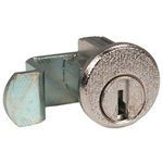 CompX C8713 Bright Nickel US14 Mailbox Lock With Clip Replaces Auth Electric Style Locks