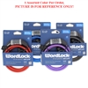 Wordlock CL-596-A1 10mm x 5' FT 4 Dial Combination Cable Lock Resettable 1 Assorted Color Per Order