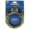 Wordlock CL-653-CM Camo Green 10mm x 5' FT Combination Cable Lock Resettable