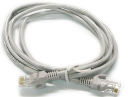 CONECT IT, CPD-50704, 7', Cat5e RJ-45, Gray, Network Cable, For Connecting High Speed UTP Data To Computer Accessories