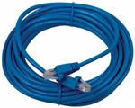 CONECT IT, CPD-52505, 25', Cat5e RJ-45, Blue, Network Cable, For Connecting High Speed UTP Data To Computer Accessories