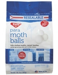 Enoz E320.6T 20 OZ Para Moth Balls Cello Wrapped In Re-Sealable Bag