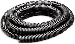 Gardner Bender, FLX-3810, 3/8" X 10' Split Flexible Tubing, Black, Corrugated