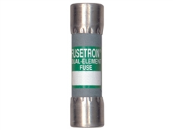 Bussmann FNM-2 2 Amp Fusetron Time-Delay Supplementary Cartridge Fuse, 250V UL Listed