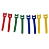 Helping Hand 50213 Pack of 8 Reusable 5" Velcro Hook And Loop Cable Ties