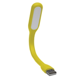 Go Green Power GG-113-USBYL Yellow USB Portable Flexible LED Light