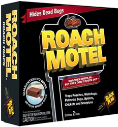 Black Flag, HG-11020, 2 Pack, Roach Motel Insect Trap, Kills Roaches Without Poison