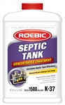 Roebic, K-37-Q-12, 2 LB 2 QT, Septic Tank Treatment, Septic Tank & Cesspool Chemicals